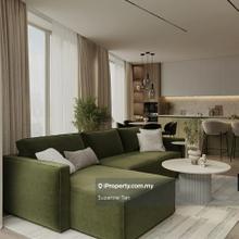 LRT Condo near Pavilion / Freehold ROI 15% / Free Furnished / New Unit