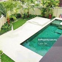 The valley ttdi, 3storey bungalow, furnished with private pool, corner