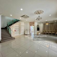 Clover Garden Residence Cyberjaya For Rent 3 Stry Semi D Corner P.Fur