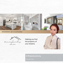 Danau idaman 3r2b partial furnished unit for rent . Well maintained .