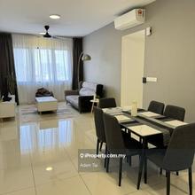 Parc 3, 3 rooms, partly furnished, non-bumi lot, 2 carparks