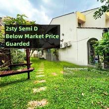 Below market price, 2sty semi d, guarded, good deal 