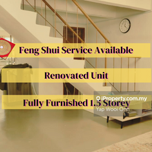 1.5 Storey Sri Petaling House For Sale. Nicely Furnished Unit