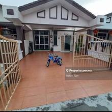 Partial furnish 1-storey terrace below bank value with 100% full loan