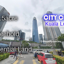 Kuala Lumpur City Centre 1.5acre Freehold Residential Land