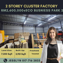 Eco Business Park 2,  2 Storey Cluster Factory For Sale