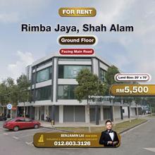 Rimba Jaya, Shah Alam Ground Floor For Rent