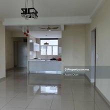 Green residence for rent, big layout unit cheras for rent