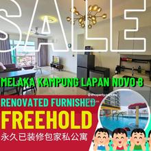 Freehold Renovated Furnished Condo at Kampung Lapan Novo 8