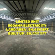 Detached Factory for rent 