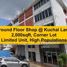 Kuchai Lama, Ground Floor Shop, 2000sf, Corner Lot, Limited, Hot Area