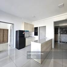 Brand New, Partly furnished with fridge and washing machine