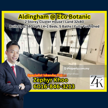 Aldingham @ Eco Botanic 2 Storey Cluster House For Rent