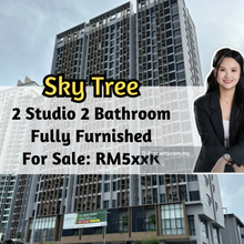 Sky Tree, Dual Key, 2 Studio 2 Bathroom, Fully Furnished, 1 Car Park