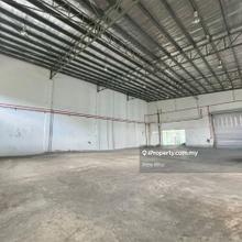 Kempas Perindustrian Maju Jaya 1.5 Storey Semi-D Factory For Rent