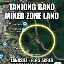 2 Adjoining Tanjong Bako Mixed Zone Land for Sale