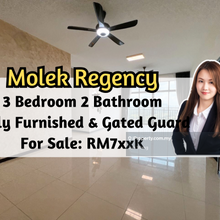 Molek Regency, Golf View, Fully Furnished, 3 plus 1 Bedroom, Mid Floor