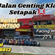 Setapak Jalan Genting Klang Shop For Rent 