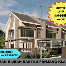 Rumah Double Storey Taman Hijrah Bawah Rm450k Berdekatan Surau