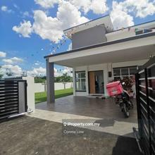 Freehold new single storey terrace house for sale Ipoh Chemor klebang
