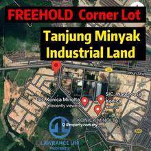 Tanjung Minyak Freehold Corner Mainroad Industrial Land 