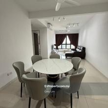 Fully Furnished Unit with 2 Car Park