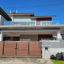 Taman Kluang Perdana Double Storey Semi D Cluster House for Sale