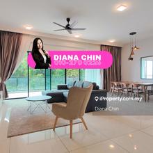 Nice fully furnished with natural green view and partial sea view unit