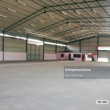 Mainroad! Tnb Syabas Ready! 6.16acre Land w Warehouse Kuala Selangor