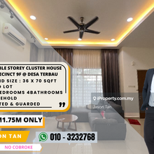 Precinct 9f @ Desa Tebrau @ Double Storey Cluster House