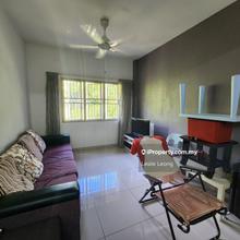Lower Floor Renovated Pangsapuri Bukit Rawang Putra Apartment For Sale