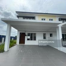 End Lot Double Storey Terrace at Taman Semarak Warisan, Sepang
