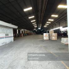 Rent, Spacious Warehouse in Meru, Klang