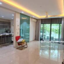Well renovated, tip top condition upper unit with quiet view!