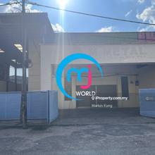 2 Storey Semi D Warehouse & Office For Rent  @ Indera Mahkota 3