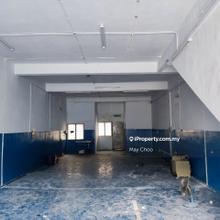 Perindustrian asas jaya@bukit minyak@ 2 storey warehouse for rent
