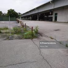 Large commercial land near toll for rent