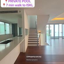 Private Pool 7 min walk to Iskl.