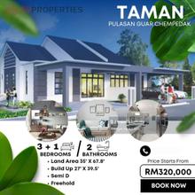 Rumah Baru Berkembar Setingkat Guar Utama 