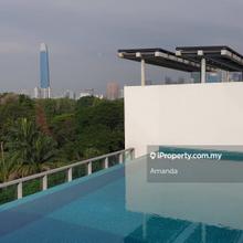 Penthouse with roof top pool 