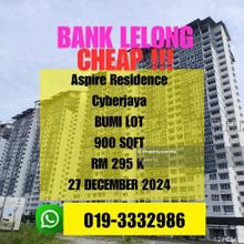 Bank Lelong Aspire Residence Cyberjaya Selangor