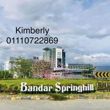 Double Storey 22x75 Seremban Springhill Lukut Port Dickson House 