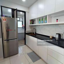 Mizumi Residences rumah sewa with balcony, kepong forutune park