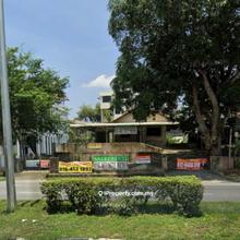 Commercial use old bungalow facing main road Gelugor