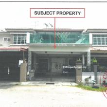 Bank Lelong : 2str Terrace House @ Taman Manjung Point Perak