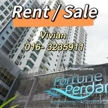 Fortune Perdana lake view condo sale /kepong / below Market price 