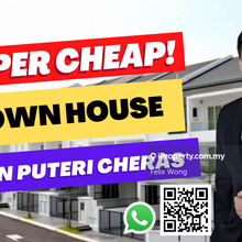Super Cheap, Townhouse For Rent, Taragon Puteri, Taman Puteri Cheras