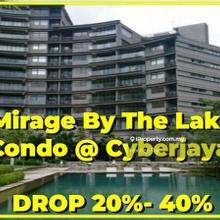 Below Market 85k Freehold Mirage By The Lake Condo, Cyberjaya
