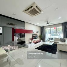 Ambang Botanic 2 2sty superlink 24x75 fully renovated & furnished & ex