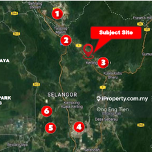 Industrial Land Main Road Kerling Kalumpang Tanjung Malim Selangor